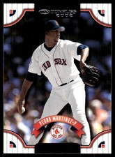 Pedro Martinez 2002 Donruss #13 Red Sox MLB READ FREE SHIPPING AutographDen