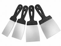 4Er. SET Malerspachtel 40 60 80 100Mm Gipsspachtel Stielspachtel Spachtel 4StüCk