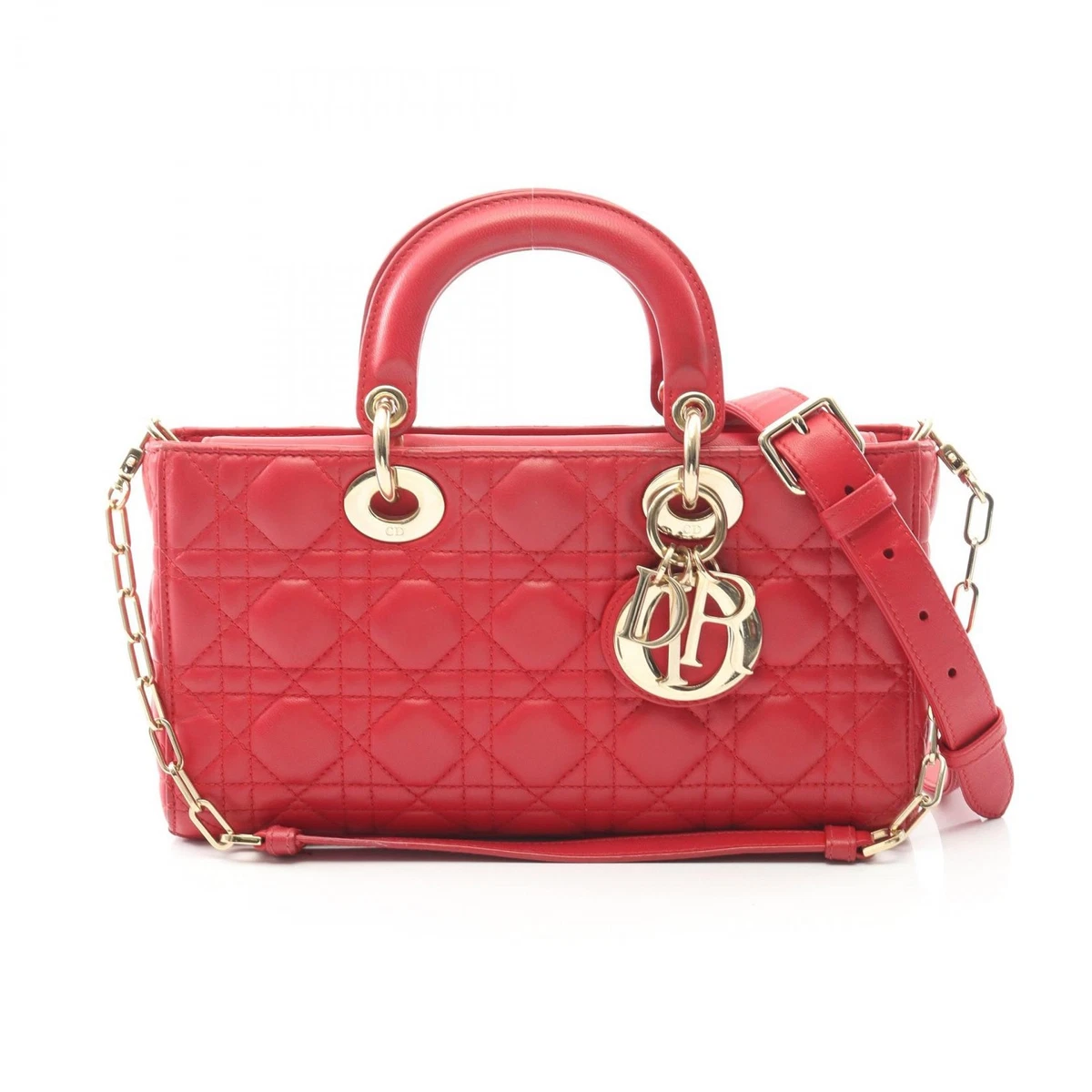 Dior J'ADORE Terry Mini Boston Bag Red Treasures of NYC - Dior J