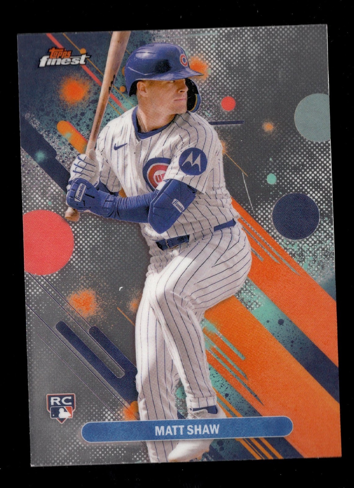 2025 Topps Finest - Common Matt Shaw #85 (RC) Chicago Cubs - FREE SHIPPING