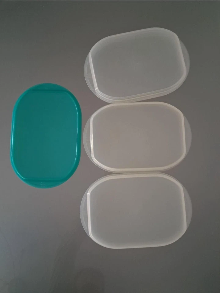 Tupperware Frischekabinett Aufschnitt box Stapelbox 3x 700 ml Top Zustand - Bild 2 von 2