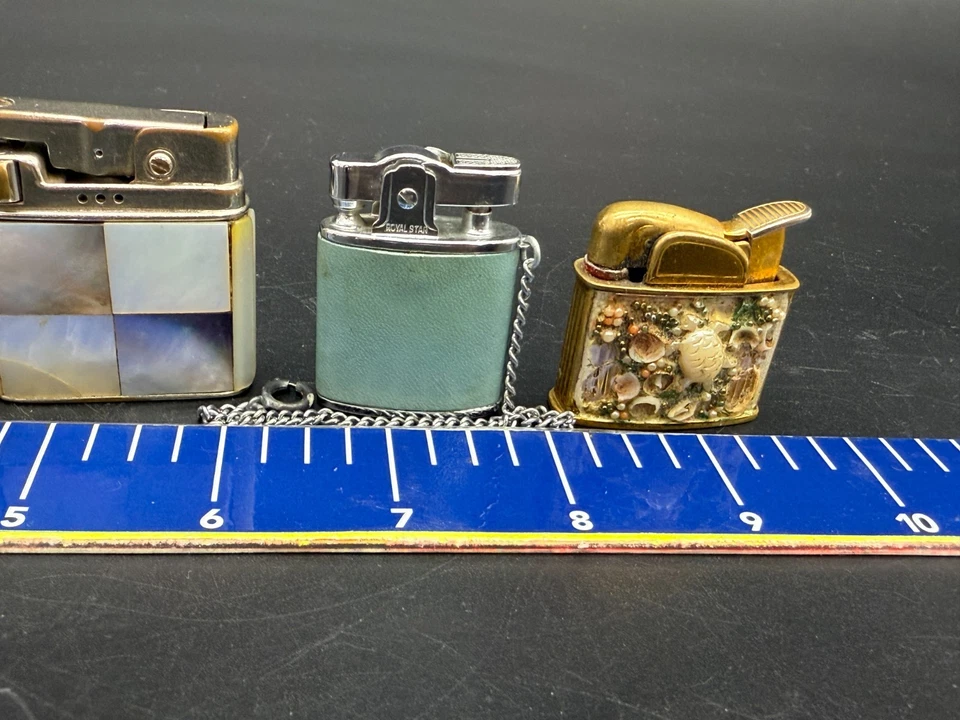 ЛОТ из 5 винтажных зажигалок ШВАБРА Rowenta KREISLER Royal Star CROWN Pearl - Изображение 4 из 4