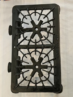 Vintage Griswold 402 Cast Iron Dual Burner Camp Stove