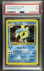 1999 Pokemon Game #6 GYARADOS HOLO 6/102 Rare Base Set Series Card PSA 7
