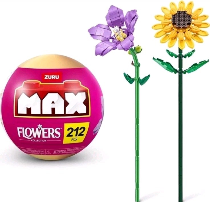 Zuru MAX Flowers Collection Iris & Persicaria 212 Pieces. New! | eBay