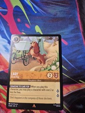 Disney Lorcana Reign of Jafar Lady Family Dog Rare  11/204  Nonfoil NM