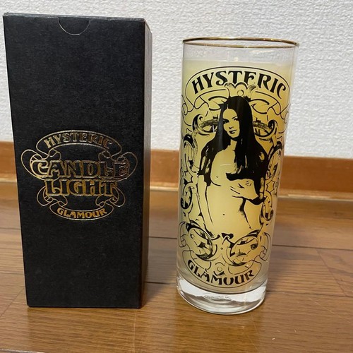 HYSTERIC GLAMOUR Candle Glass Jar Unused Long-Term Storage Home Decor Display