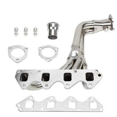 Silver Exhaust Header S,uzuki 89-94 Geo Tracker 1.6L 85-95 Samurai 1.3L 89-94...
