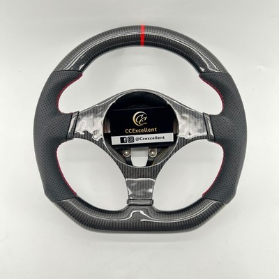 For Mitsubishi Lancer Evolution EVO 7 8 9 2002-2007 Carbon Fiber Steering Wheel