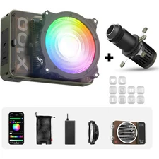 ZHIYUN Molus X100 RGB Standard RGB LED Video Light Portable Light + Spotlight