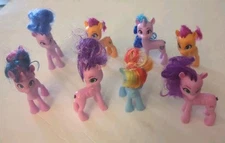 Hasbro My Little Pony  Collection Set Of 8 Ponies 3" 