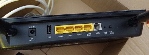 Netgear Wifi Router AC750 D6000 Wifi DSL Modem Router Working Order - Picture 3 of 5
