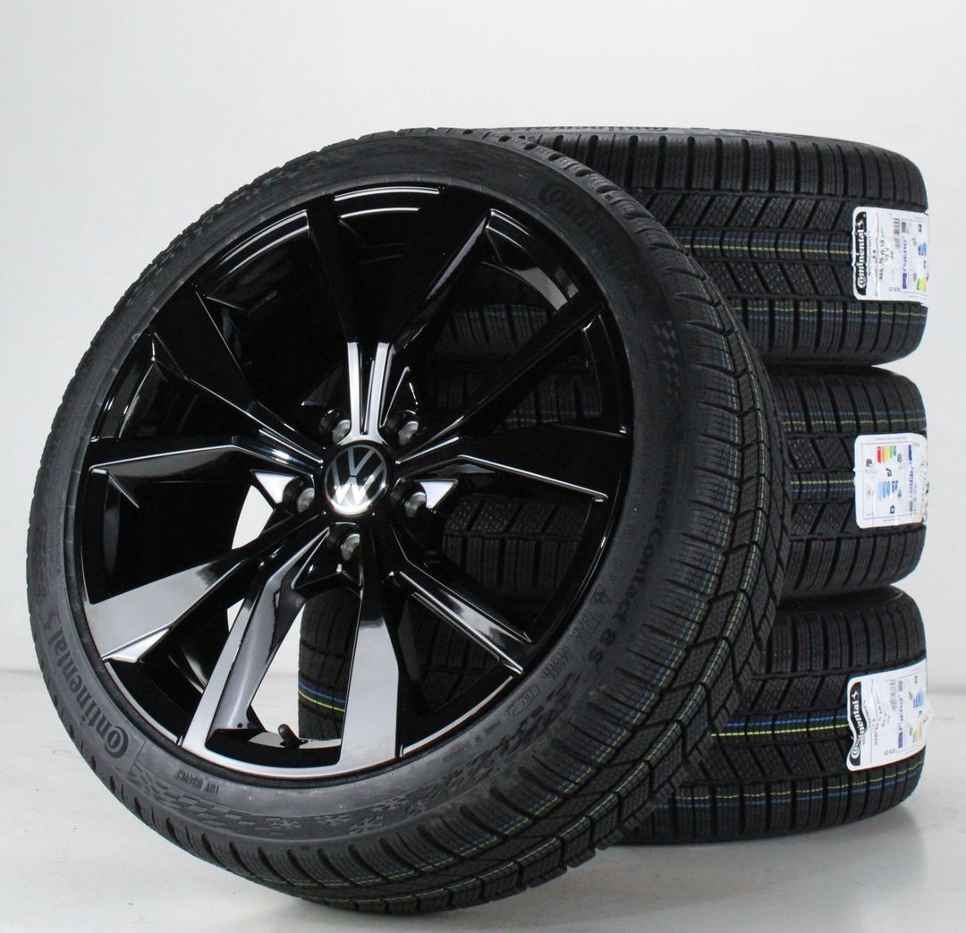 Vw T-Roc A1 & T-Roc R Winter Tires 19 Inch Misano Black Rims 2GA601025AK