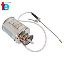 1Gallon 4L Stainless Steel Sprayer W/ 3' Hose For Pesticide Clean And Sanitizing