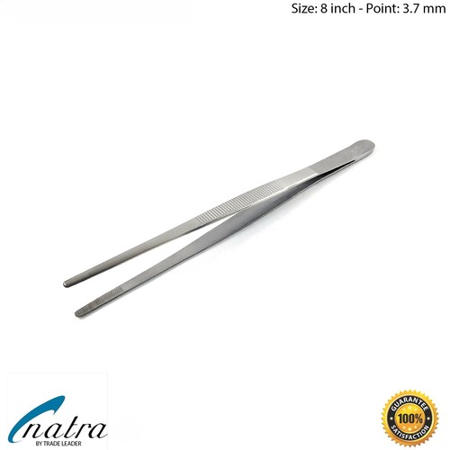 Anatomical Tweezers Straight/Curved Dental Dentist Seam Surgical NATRA - Picture 20 of 22