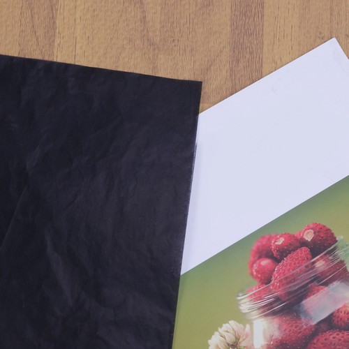 100 Pcs Kohlenstoff Schwarzes Kohlepapier Graphit -Transferpapier - 第 6/12 張圖片