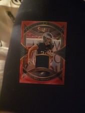 2024 Panini Select Will Shipley - Rookie Swatches - #RS-WSY Red Prizm (RC)