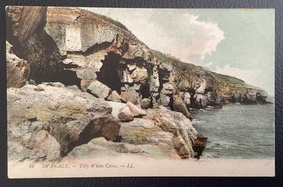 Dorset Postkarte - Swanage, Tilly Whim Caves - LL Nr. 16