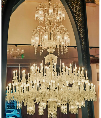 15/24/41//61/95 Lights French Large Crystal Chandelier Duplex Lliving Room Penda