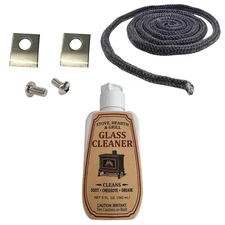 Jotul Wood Stove Glass Installation & Maintenance Kit For 128357