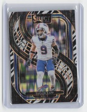 Taylor Rapp 2024 Panini Select Zebra Prizm #195