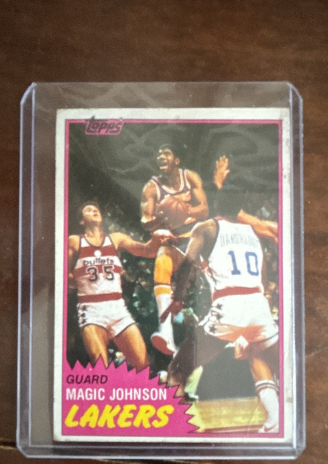 1981-82 Topps - Magic Johnson #21