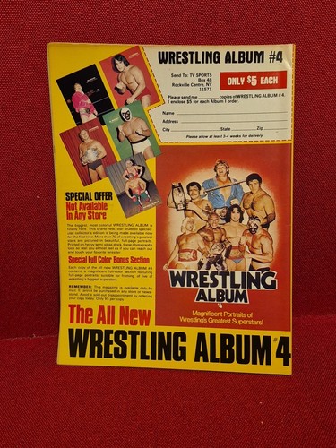 THE WRESTLER MAGAZINE APRILE 1982 RIC FLAIR VS JACK BRISCO COPERTINA Vintage NWA - Foto 6 di 12