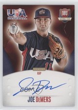 2014 USA Baseball Box Set 18U National Team Signatures /499 Joe DeMers Auto ni4