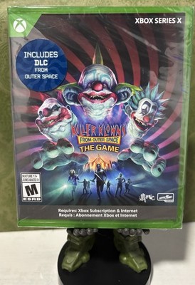 Killer Klowns From Outer Space The Game Xbox Series X NEW Factory Sealed + DLC