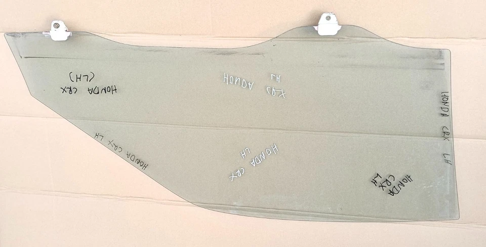 Honda CRX 3 Puertas Modelo 1988 91 Ventana Conjunto Vidrio Puerta Izquierda Foto 3 de 4