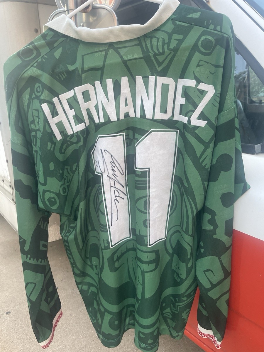 Luis Hernandez Mexico Kit 1998 Mexico 1998 ABA Sports Jersey