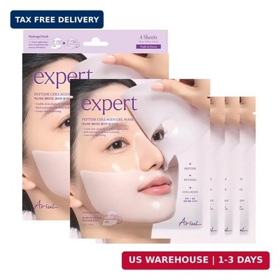 Ariul Expert Peptide Collagen Gel Mask - Firming Hydrogel Sheet Mask for Face, H