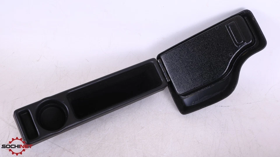 BMW Z3 Roadster Center Console Armrest Cup Holder Tan 96-02 OEM - Image 4 of 4