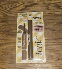 Ioni Brow Duo Pomade + Brush In Medium Brown 0.046oz BNIB