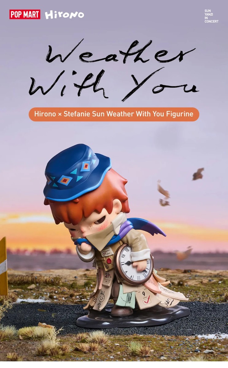 SEALED] Pop Mart Hirono × Stefanie Sun Weather With You Figurine