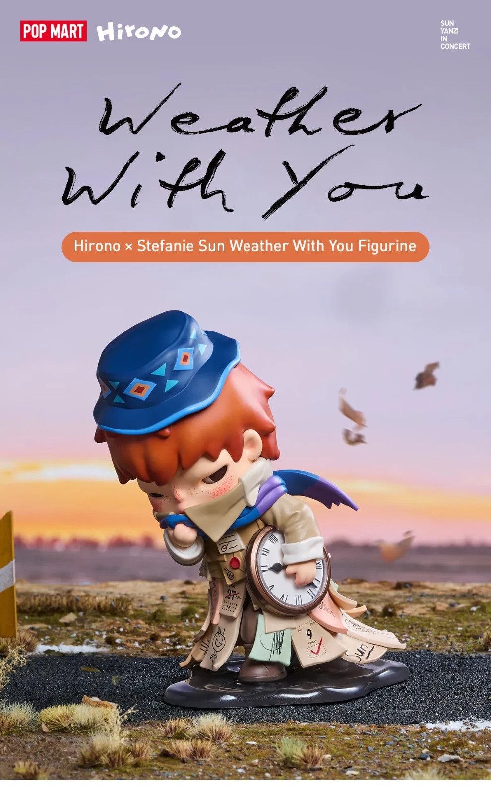 [SEALED] Pop Mart Hirono × Stefanie Sun Weather With You Figurine (US Seller)