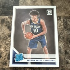 Panini Donruss Optic 2019-20 Jaxson Hayes #190 Rated Rookie New Orleans Pelicans