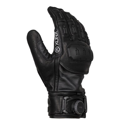 Motorcycle Gloves KNOX Orsa Leather MK3 Gloves Black - size XL