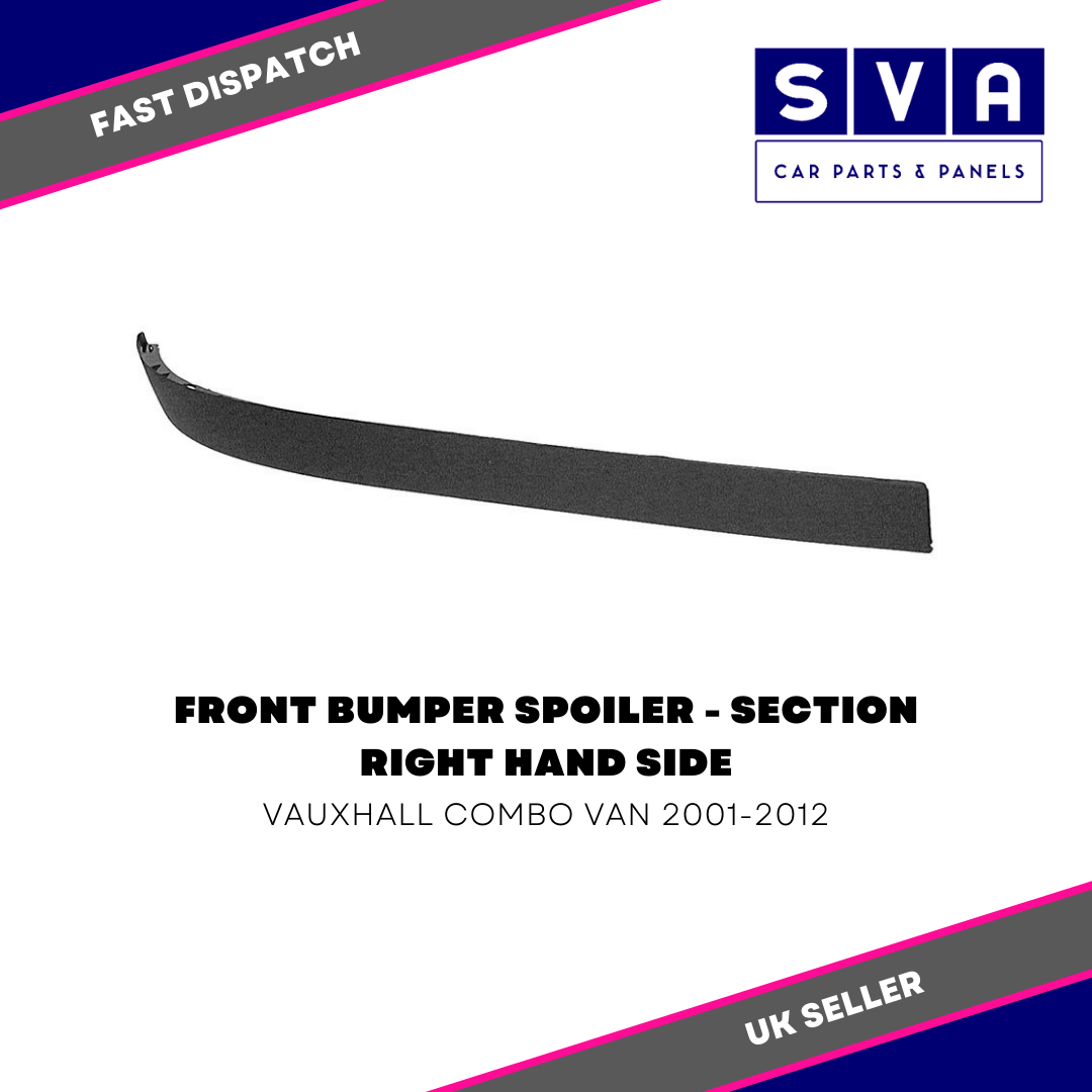 Vauxhall Combo 2001-2012 Front Bumper Spoiler Section Insurance Approved Right