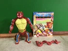 Vintage Masters of the Universe MOTU He-Man 100% Complete 1985 RATTLOR Figure