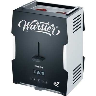 Severin Wurster WT 5005, Grill, schwarz Hot Dog Neu - OVP leicht beschädigt
