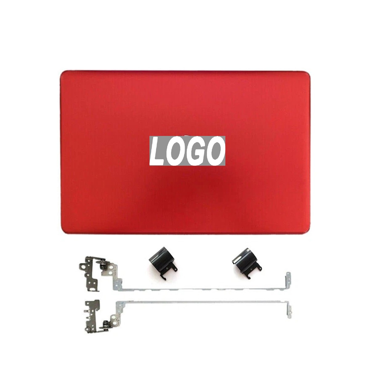 New LCD Back Cover Red Hinges For HP 15-BS234WM 15-BS244WM L03441