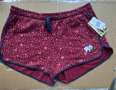 Ivory Ella Women's Pink Star Print Lounge Shorts Size L
