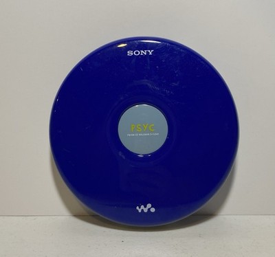 Vintage Sony Walkman D-FJ040 AM/FM Portable CD Player Blue