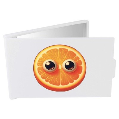 Kompakt-/Reise-/Taschen-Make-upspiegel ''Funny Face Orange Slice'' (CM00053923)