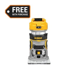 20V Max Xr Cordless Brushless Fixed Base Compact Router Tool Only 