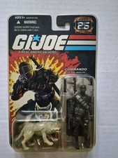 NEW GI Joe 25th Anniversary Snake Eyes v2 Commando Timber Foil Version