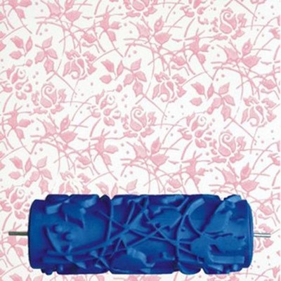 Wanddekoration Empaistic Flower Texture Paint Roller oder Maschine für