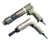 2 Pc Dotco Ergo Body 6000 RPM & Dotco Hi-Torque 1000 RPM Drill Set Aircraft Tool
