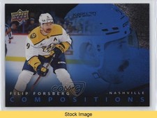 2025 Upper Deck Series 1 Compositions Speckle Filip Forsberg #CMP-15 READ 17id